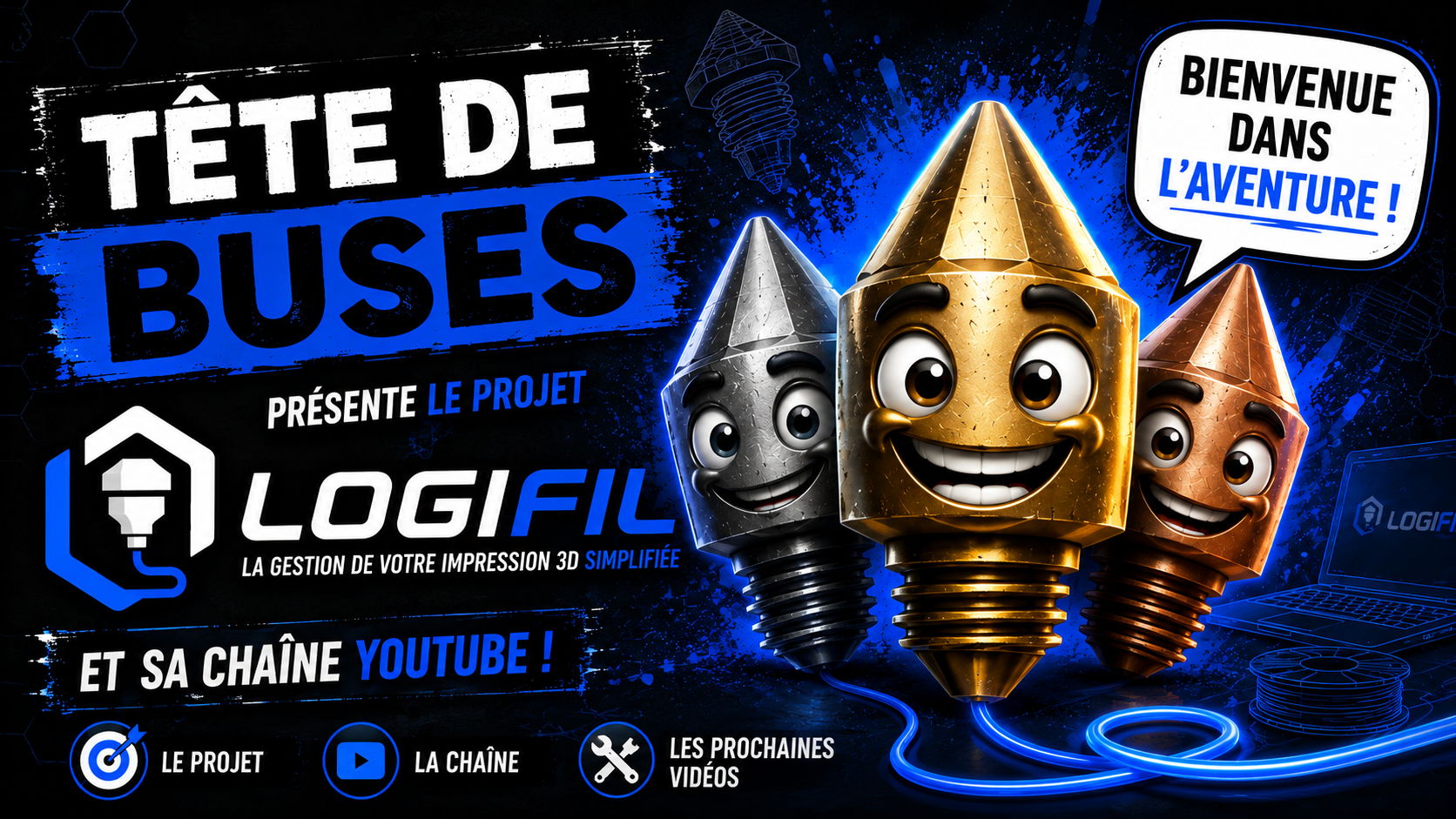 Vignette de l'episode 01 : Tete de Buses presente LOGIFIL
